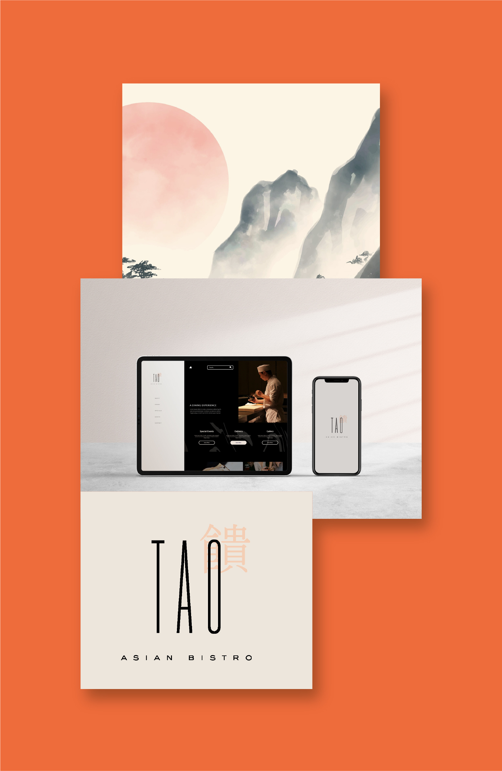 Rebrand for TAO Restaurant partner in Las Vegas