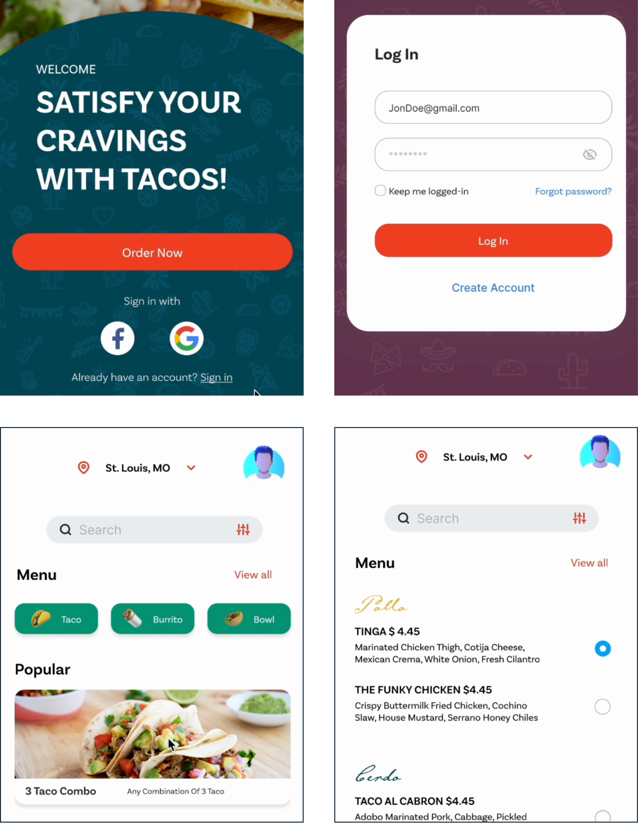 Restaurant Mobile App Design and Development