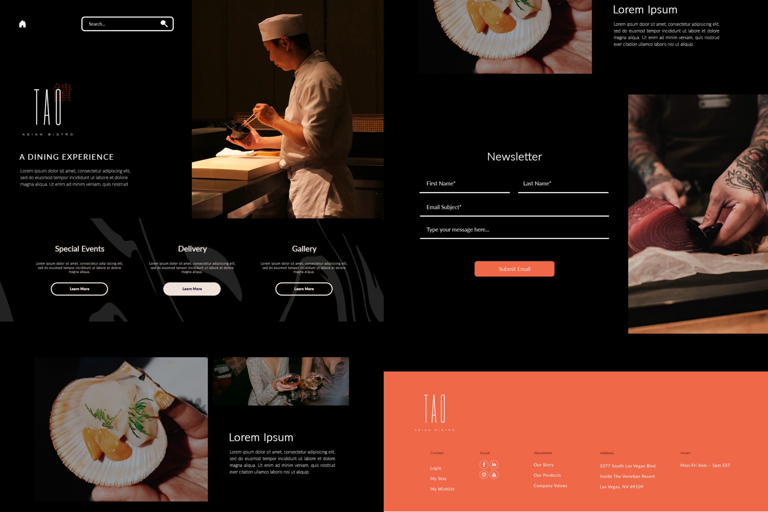 Website Development for Restaurants